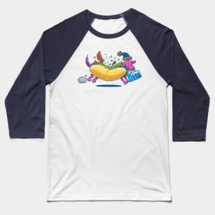 Chicago Dog: Lunch Pail Baseball T-Shirt